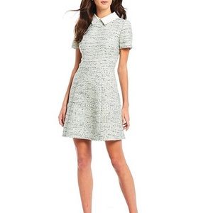 Gal Meets Glam Collection Tatum Highland Tweed A-Line Dress